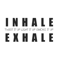 Inhale Exhale Lighter Case