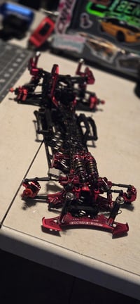 Image 1 of Overdose Galm Chassis RED (NEW Put together)