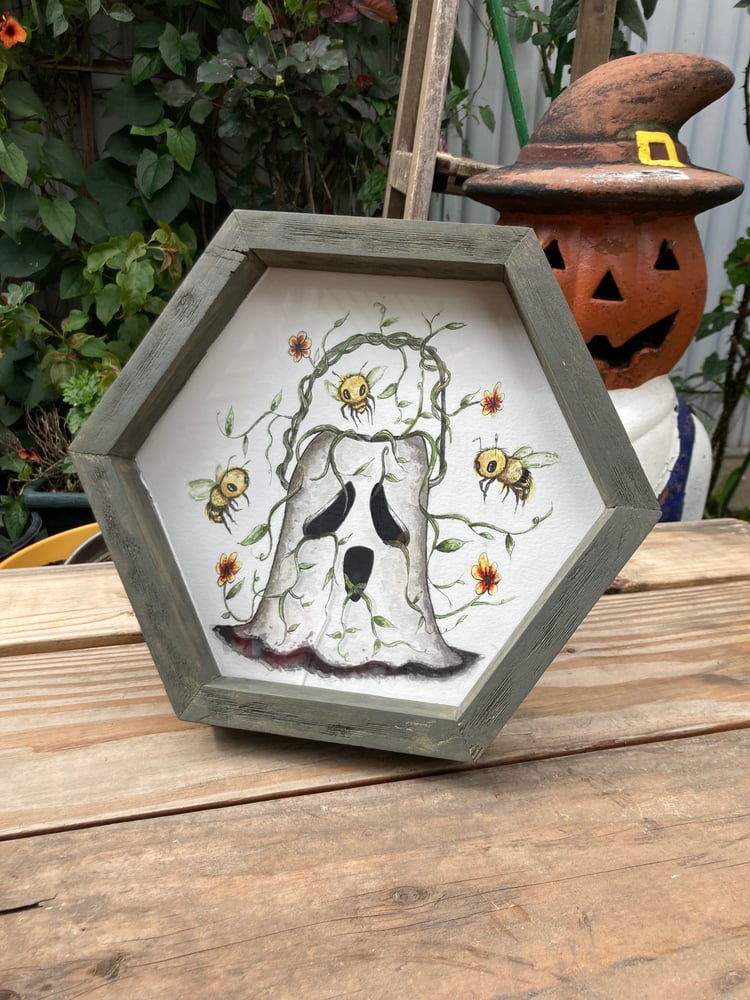 Image of “Ghostly Bees” 