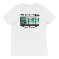 Image 1 of Paris Metro Subway Train Short sleeve t-shirt