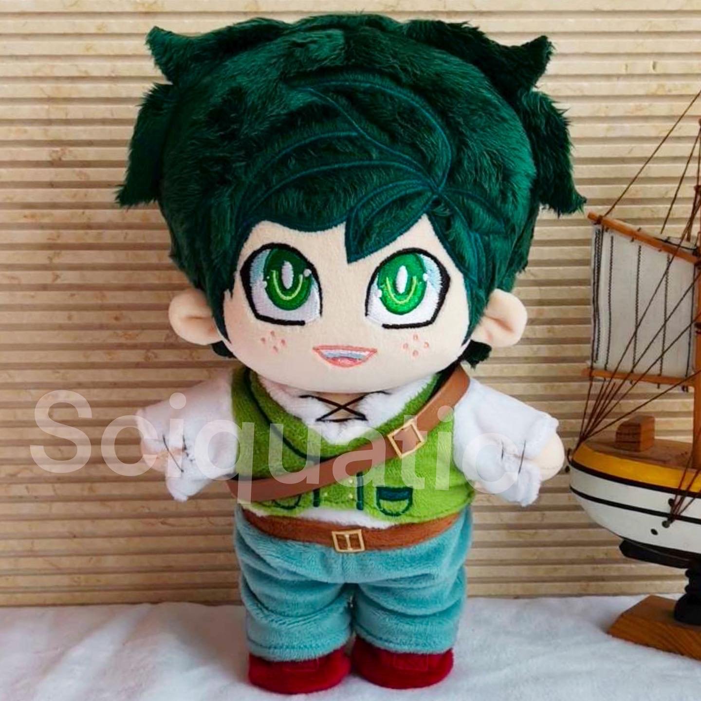 PRE ORDER Adventurer Deku Plush (Read Description) Sciquatic Arts