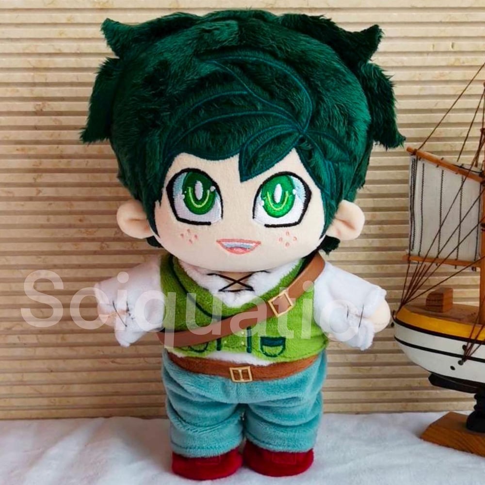 Image of Green Adventurer Fantasy AU Plush