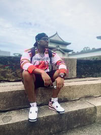 Image 4 of Fire Red Hockey Jersey