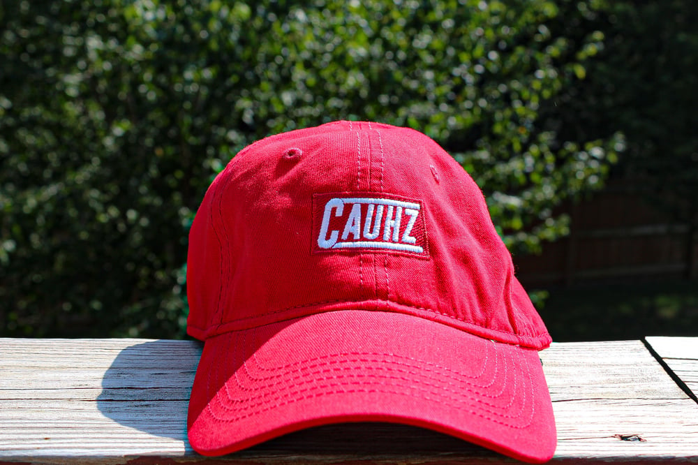 Cauhz™️ Embroidered Red Dad Hat