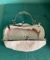 Image 2 of Clutch de la rose Handmade Crochet