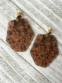 Image 1 of Embrace the Face Earrings 