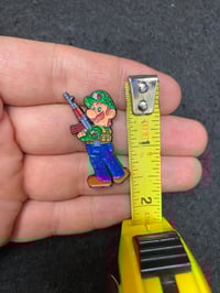Image 2 of Luigi Bélico Enamel Pin