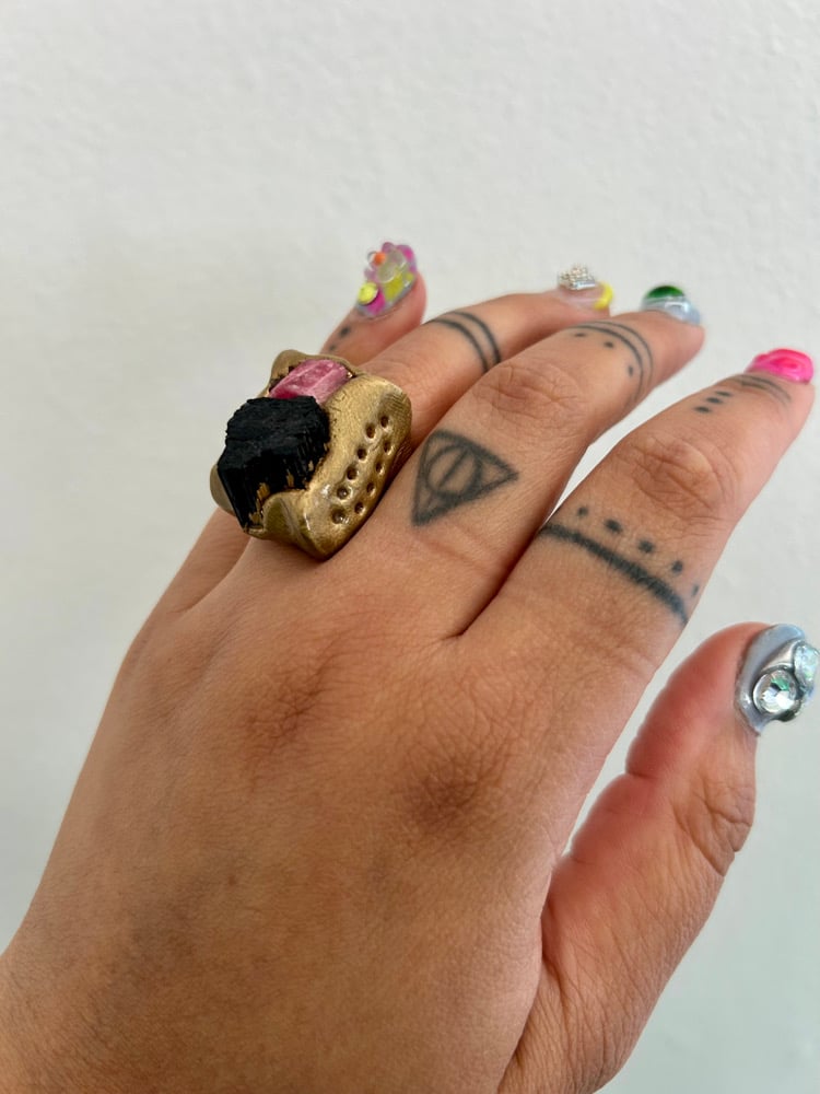 Image of ✨Black Tourmaline & Ruby✨