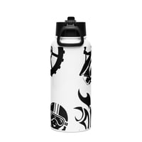 Image 2 of Stainless steel water bottle with a straw lid Motorcycle