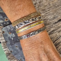 Image 2 of Two stone cuff