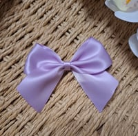 Image 1 of 10cm self adhesive satin bow 