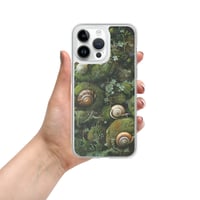 Image 19 of Flora and Fauna Goblincore Grunge Snails and Moss Clear Case for iPhone®