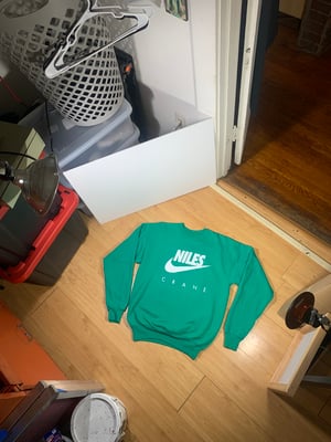 Niles Green Hanes Sweatshirt-Small