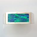 Mens Opal Ring in Silver