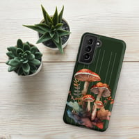 Image 25 of Beautiful Watercolor Red Fungus Mushroom Colorful Tough case for Samsung®