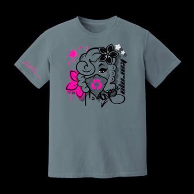 Image of The Good Karma Shirt (CONCRETE ROSE)