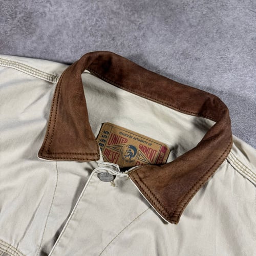 Image of 1990s Diesel Croppes Trucker Jacket, Size Large