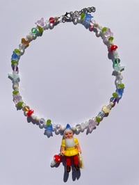 Image 1 of Flower Gnome Necklace