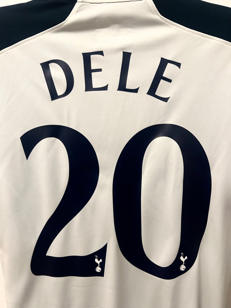 Image of Tottenham Hotspur “DELE 20” 2016/17 Home Shirt + UCL patches (M)