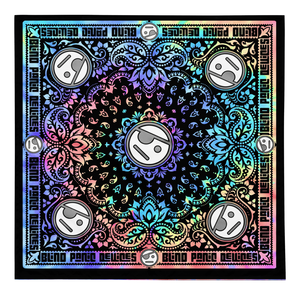 Blind Panic Devices Tie Dye Bandana