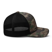 Image 14 of DIVINELY PROTECTED Camouflage trucker hat