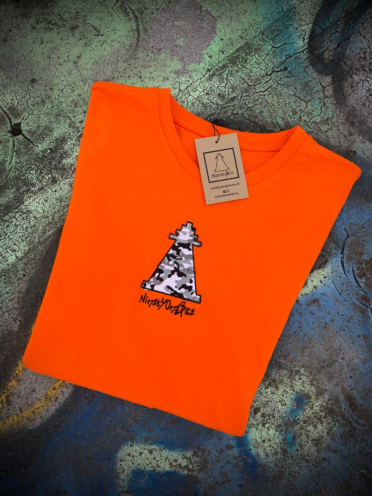 Image of Orange Camo Tee