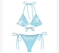 Baby Blue String Kini