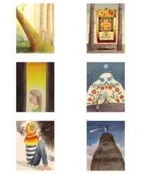 Image 2 of “An attempt to keep the darkness at bay” print