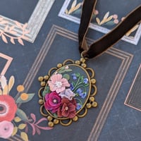 Ethereal Pendant Sweet Peas