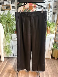 Image 1 of Black wide pants 