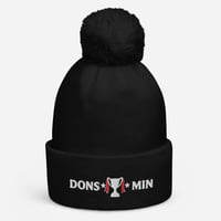 Image 1 of Dons Min Embroidered Bobble Hat