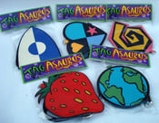 Image of Leather Luggage Tags