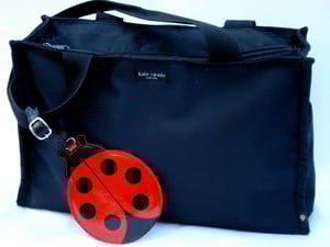 Image of Ladybug Luggage Tag