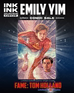 Image of Fame: Tom Halland #1 limited 50 copies variant // Emily Yim