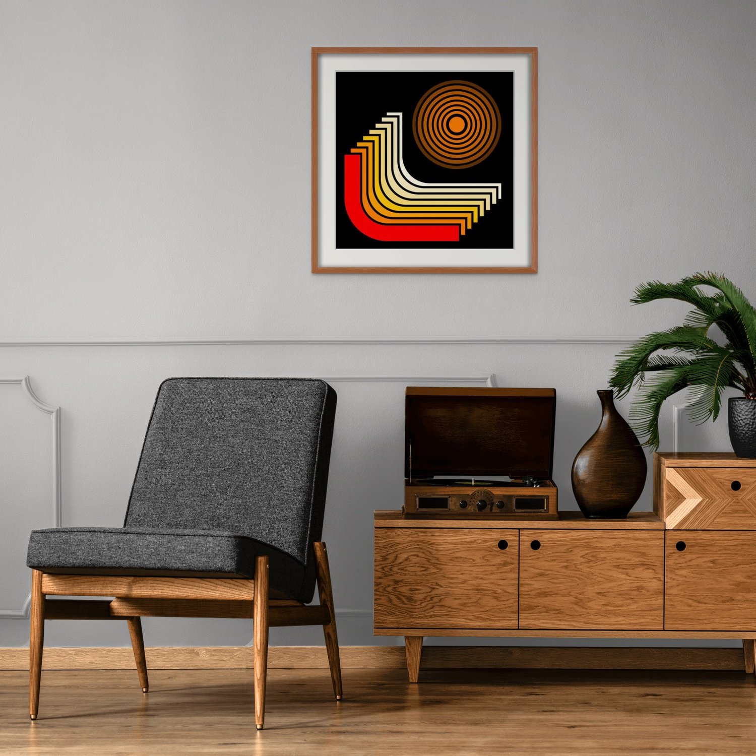 Image of 'Spin' 40x40cm Art Print Smooth 250gsm Matt Paper