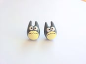 Image of Totoro post earrings