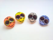 Image of Sugar skull brooch