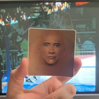 DWAYNE Face - Sticker