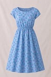 Little Floral on Blue T dress