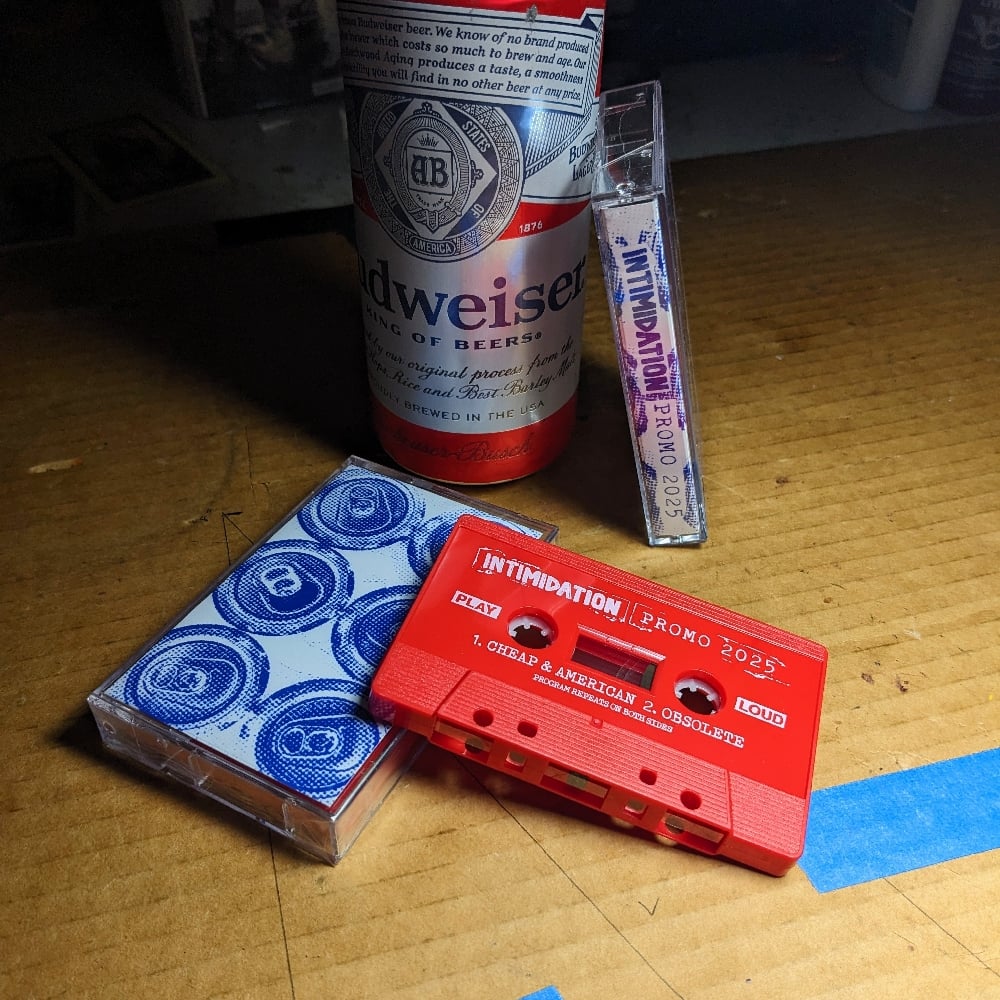 Image of Intimidation - Promo 2025 Cassette Single