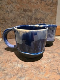 Image 13 of Blue / Purple Mugs with Black Feet