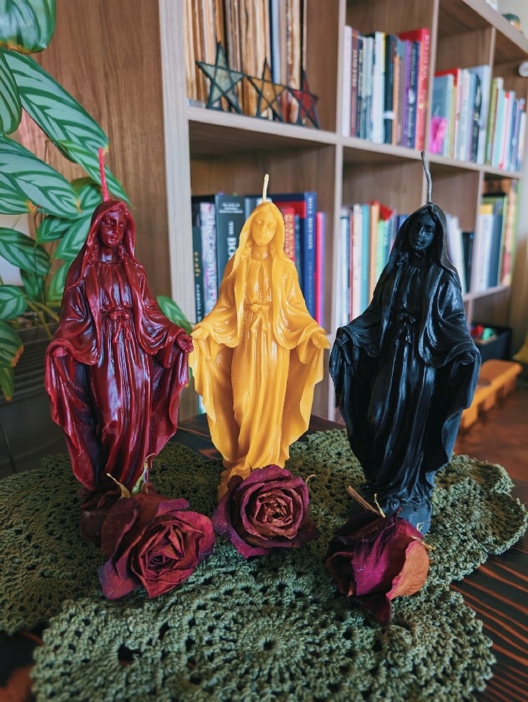 Image of Mother Mary Candle