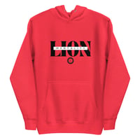 Image 5 of Lion Mentality Adult Hoodie(Black Logo)