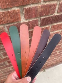 Image 6 of Leather belt (made to order)
