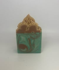 Image 2 of Tobacco and Bayleaf Frosted Bar Soap