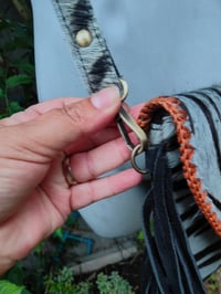 Image 5 of Barca Bag - Grey zebra