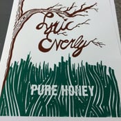 Image of Lyric Everly "Pure Honey" Posters by Septerhed
