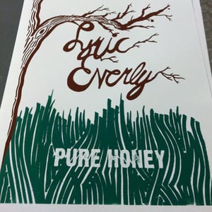 Image of Lyric Everly "Pure Honey" Posters by Septerhed