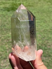 Image 5 of Smoky Citrine Blue Needle Quartz Generator #2542