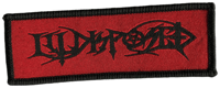 Logo on red (Patch)